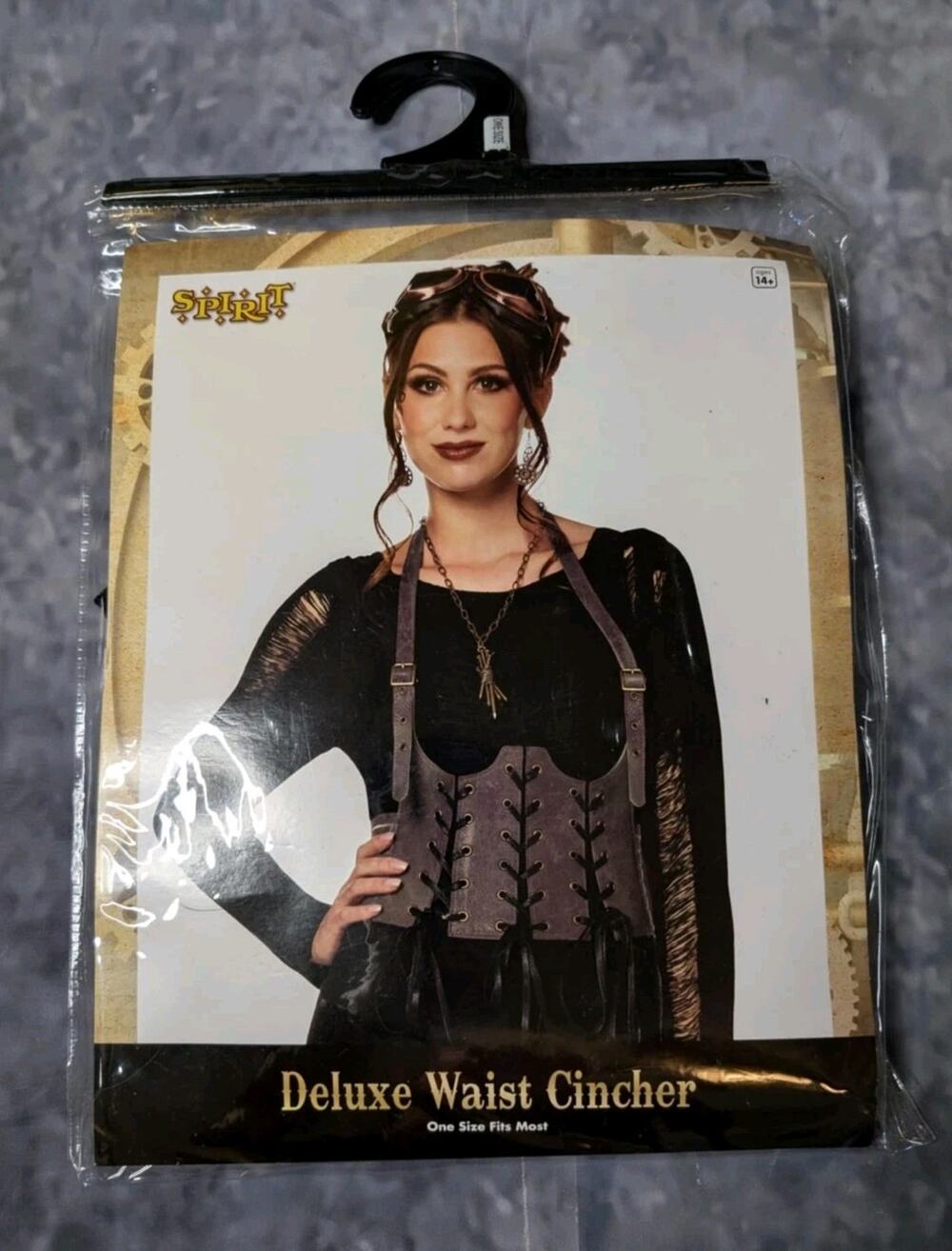 SPIRIT Halloween Costume Steampunk Deluxe Waist Cincher Women’s One Size - Picture 1 of 7